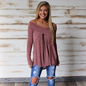 Over the shoulder shirt